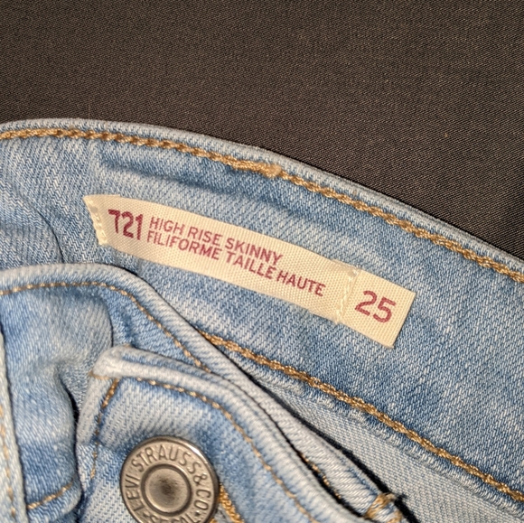 Levi's skinny jeans size 25 - Picture 5 of 5